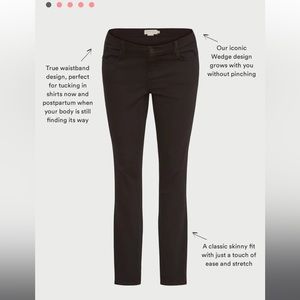 Hatch slim maternity jean size 27